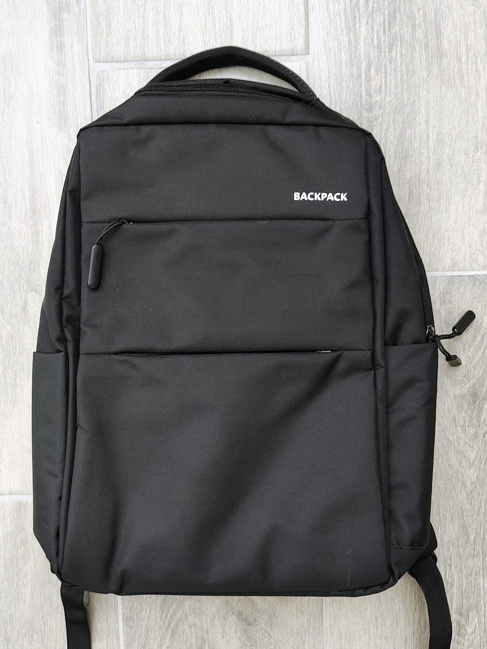 Black Men's Backpack - Versatile Everyday Carry